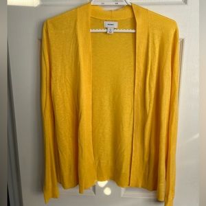 Old Navy Yellow Cardigan